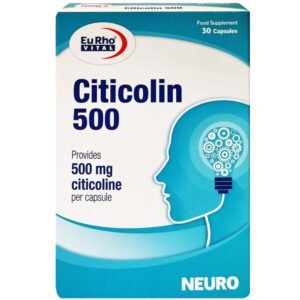 کپسول سیتی کولین یوروویتال - 500 میلی گرم بسته 30 عددی