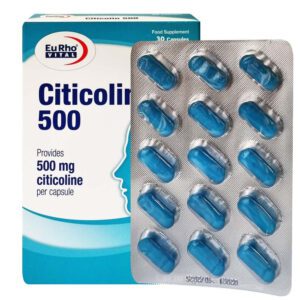 کپسول سیتی کولین یوروویتال - 500 میلی گرم بسته 30 عددی